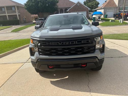 Gray 2024 Chevrolet Silverado 1500 Custom Trail Boss