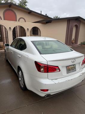 White 2011 Lexus IS 250 Base