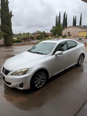 White 2011 Lexus IS 250 Base
