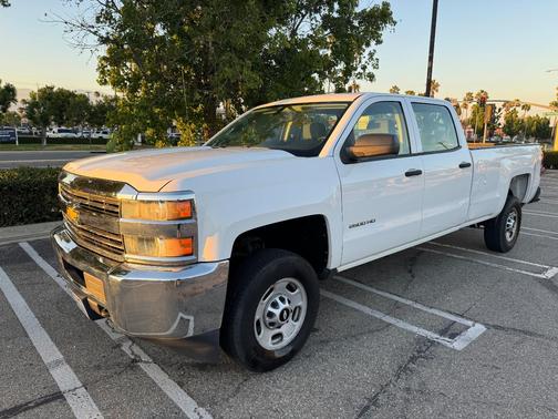 White 2015 Chevrolet Silverado 2500 WT