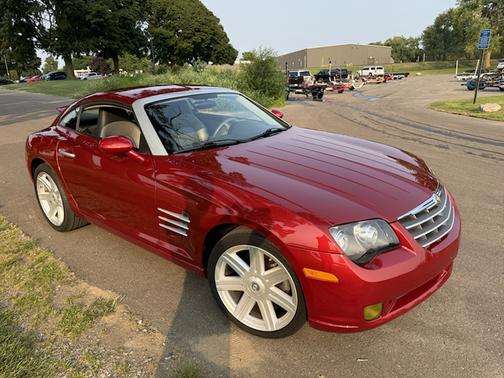 Red 2005 Chrysler Crossfire Limited