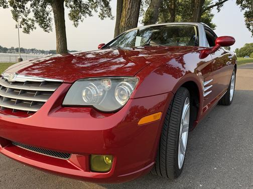 Red 2005 Chrysler Crossfire Limited