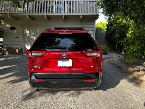Red 2024 Toyota RAV4 Prime SE
