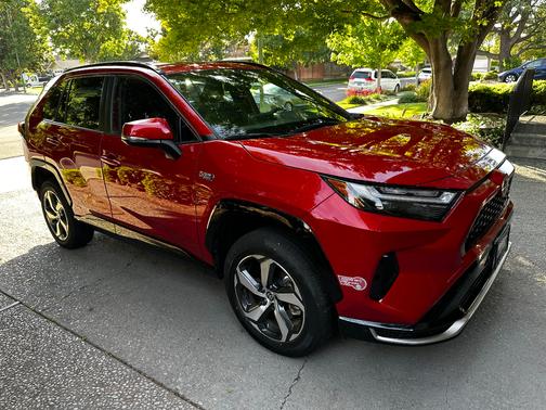 Red 2024 Toyota RAV4 Prime SE