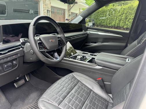 White 2025 Cadillac Escalade ESV V-Series