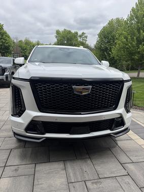 White 2025 Cadillac Escalade ESV V-Series