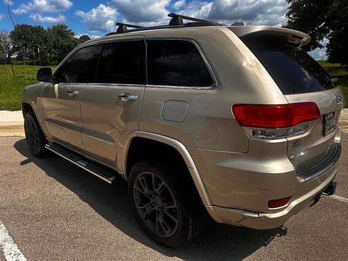 Gold 2014 Jeep Grand Cherokee Overland