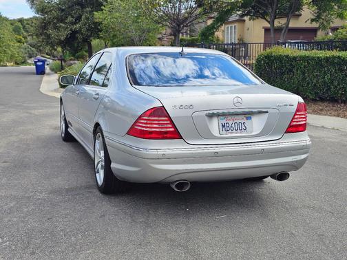 Silver 2001 Mercedes-Benz S-Class S 600
