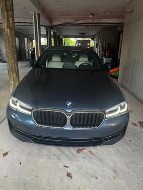 Blue 2023 BMW 530 i