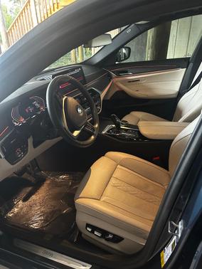 Blue 2023 BMW 530 i