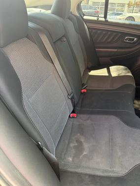 Red 2010 Ford Taurus SEL