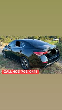 Black 2022 Nissan Sentra SV