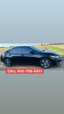 Black 2022 Nissan Sentra SV