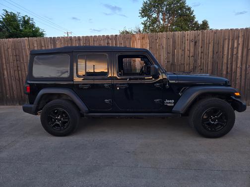 Black 2021 Jeep Wrangler Unlimited Sport S