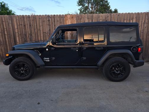 Black 2021 Jeep Wrangler Unlimited Sport S