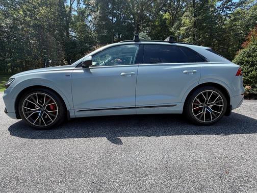 Gray 2020 Audi Q8 55 Prestige