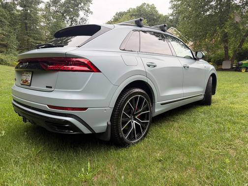 Gray 2020 Audi Q8 55 Prestige