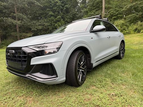 Gray 2020 Audi Q8 55 Prestige