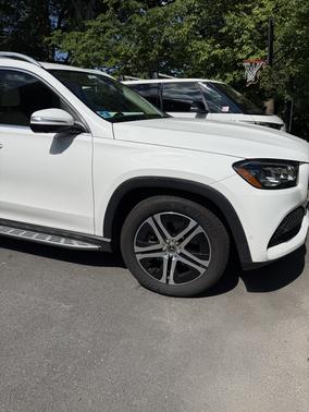 White 2020 Mercedes-Benz GLS 450 4MATIC