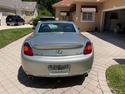 Silver 2002 Lexus SC 430 Base