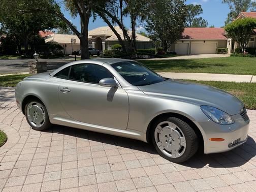 Silver 2002 Lexus SC 430 Base