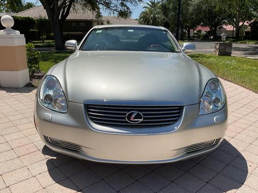Silver 2002 Lexus SC 430 Base