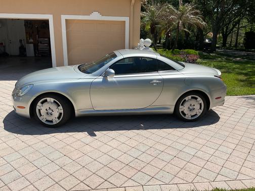 Silver 2002 Lexus SC 430 Base
