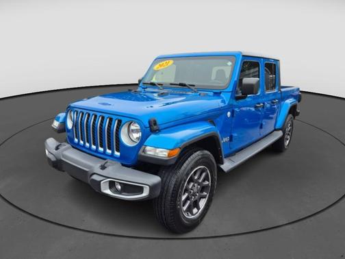 Blue 2021 Jeep Gladiator Overland