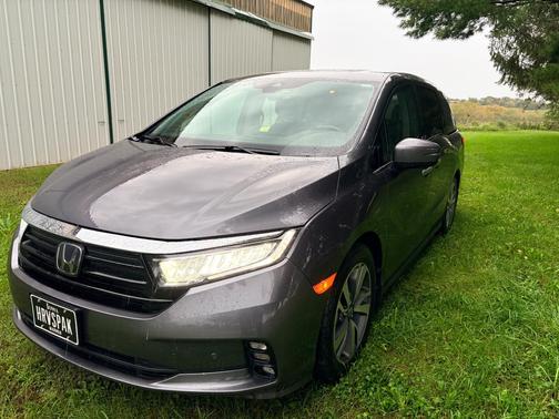 Gray 2022 Honda Odyssey Touring
