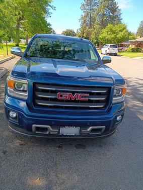 Blue 2015 GMC Sierra 1500 SLT