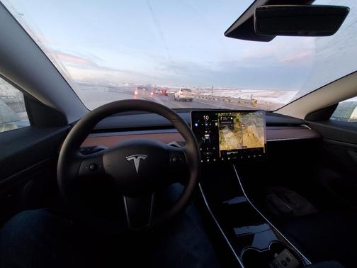 White 2020 Tesla Model 3 Long Range