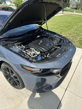 Gray 2022 Mazda Mazda3 FWD w/Premium Package