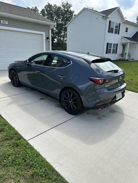 Gray 2022 Mazda Mazda3 FWD w/Premium Package