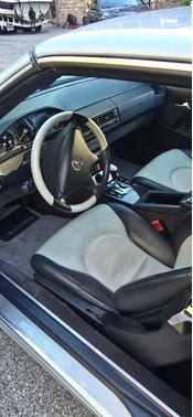 Silver 2002 Mercedes-Benz SL-Class SL500 Roadster