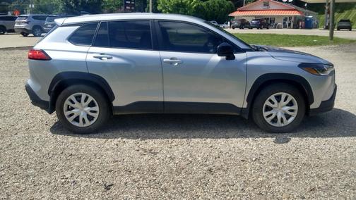 Blue 2022 Toyota Corolla Cross L
