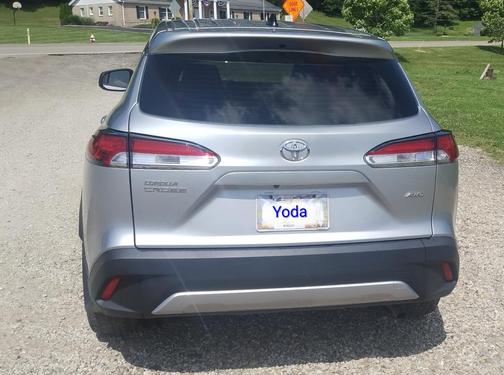 Blue 2022 Toyota Corolla Cross L