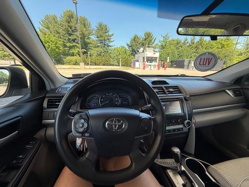 Silver 2012 Toyota Camry LE