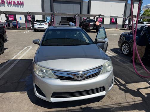Silver 2012 Toyota Camry LE