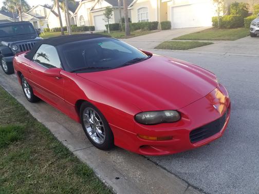 Red 2001 Chevrolet Camaro Base