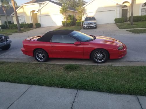 Red 2001 Chevrolet Camaro Base