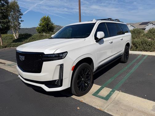 White 2024 Cadillac Escalade ESV Sport Platinum