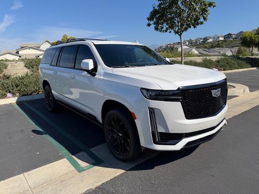 White 2024 Cadillac Escalade ESV Sport Platinum