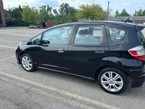 Black 2009 Honda Fit Sport