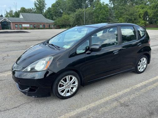 Black 2009 Honda Fit Sport