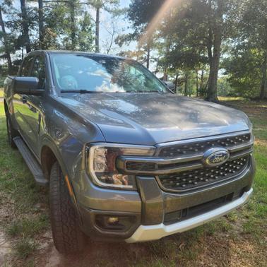 Gray 2024 Ford Ranger XLT