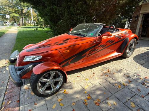 Orange 2001 Plymouth Prowler Base