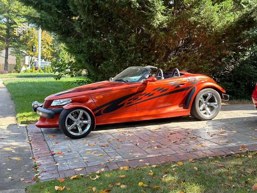 Orange 2001 Plymouth Prowler Base
