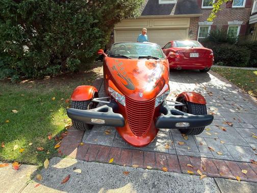 Orange 2001 Plymouth Prowler Base