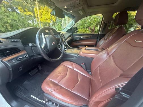 White 2018 Cadillac Escalade ESV Premium Luxury