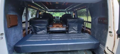 White 1995 Chevrolet Van Base